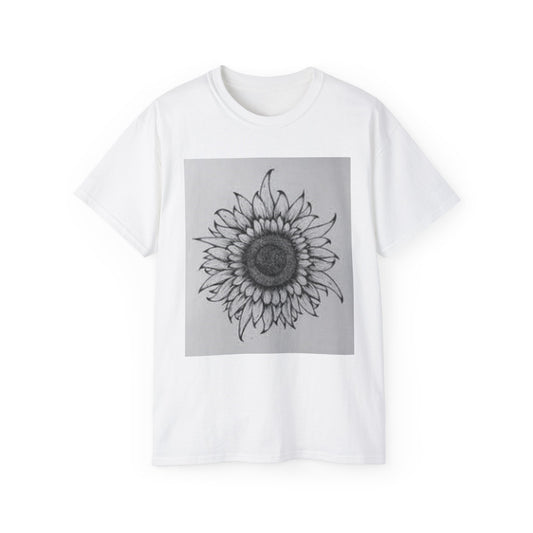 Sunflower Artistic Unisex Ultra Cotton Tee - Perfect for Nature Lovers